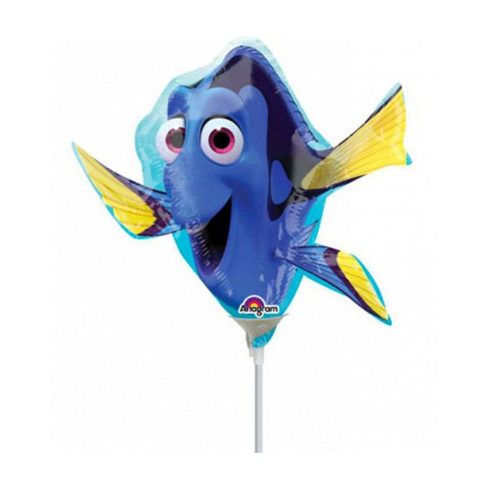 Palloncini Alla Ricerca Di Dory Pz.5 Mylar Mini Shape Da Saldare Esclusa Bacchetta main product photo