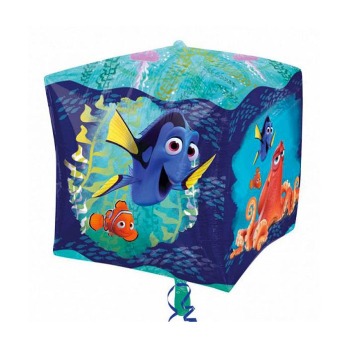 Palloncini Alla Ricerca Di Dory Cubo Pz1 Mylar Cubo Cm.38 X Cm.h.38 main product photo