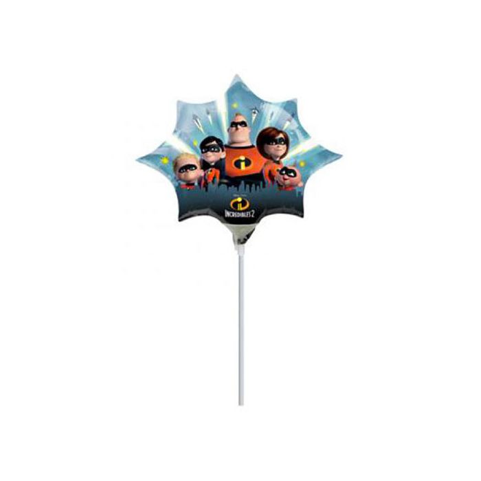 Palloncini Gli Incredibili 2 Pz.5 Mylar Mini Shape Da Saldare Esclusa Bacchetta main product photo