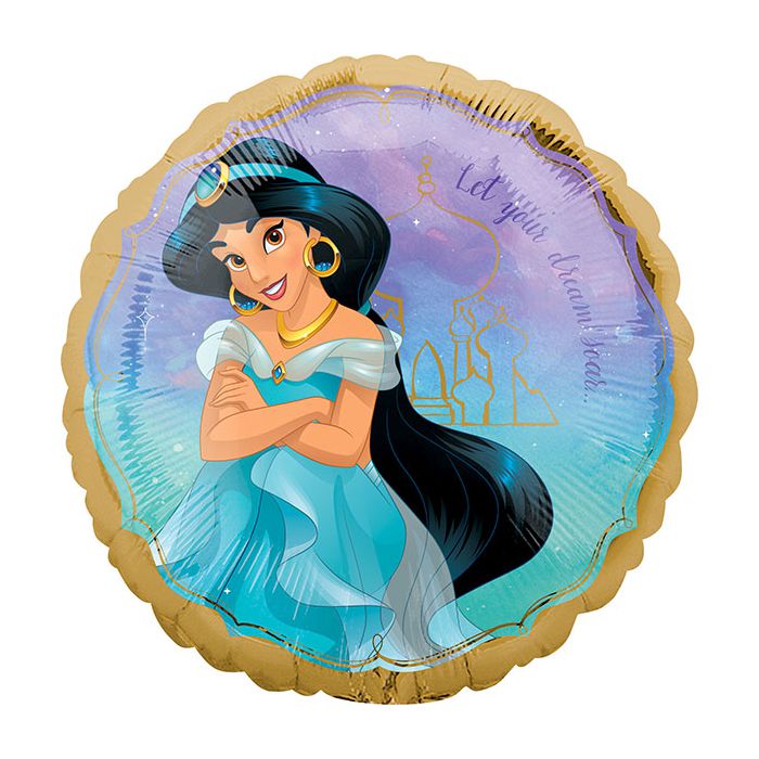 Palloncino Jasmine Pz.1 Mylar Tondo 17" Cm.43 main product photo