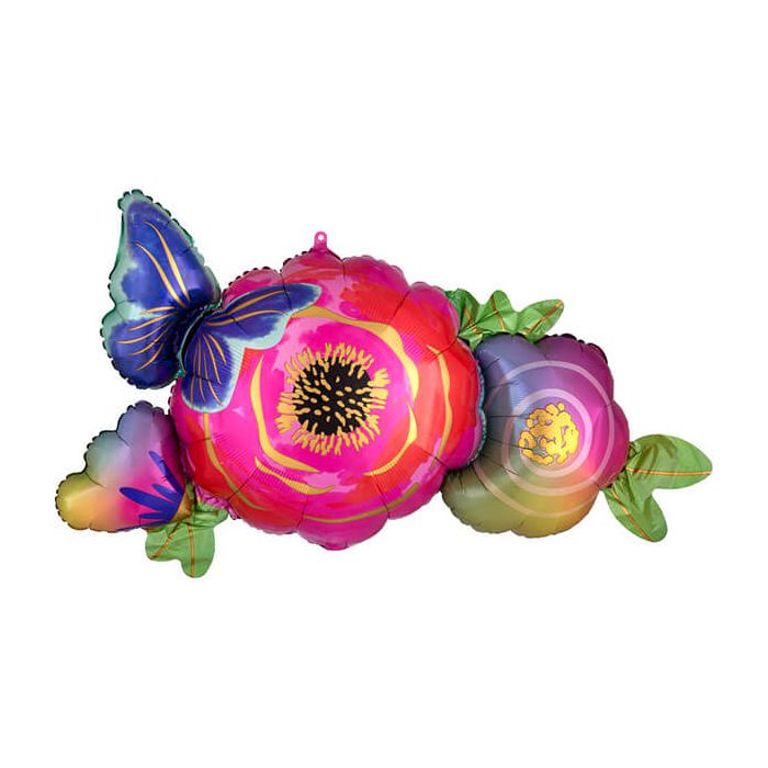 Palloncino farfalla e fiore pz.1 main product photo