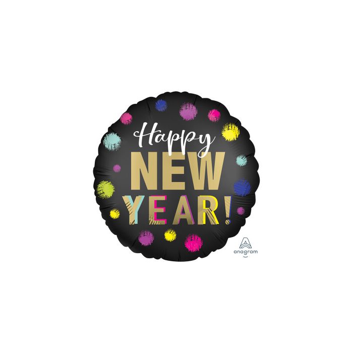 Palloncino Satinato Happy New Year Pz.1 main product photo