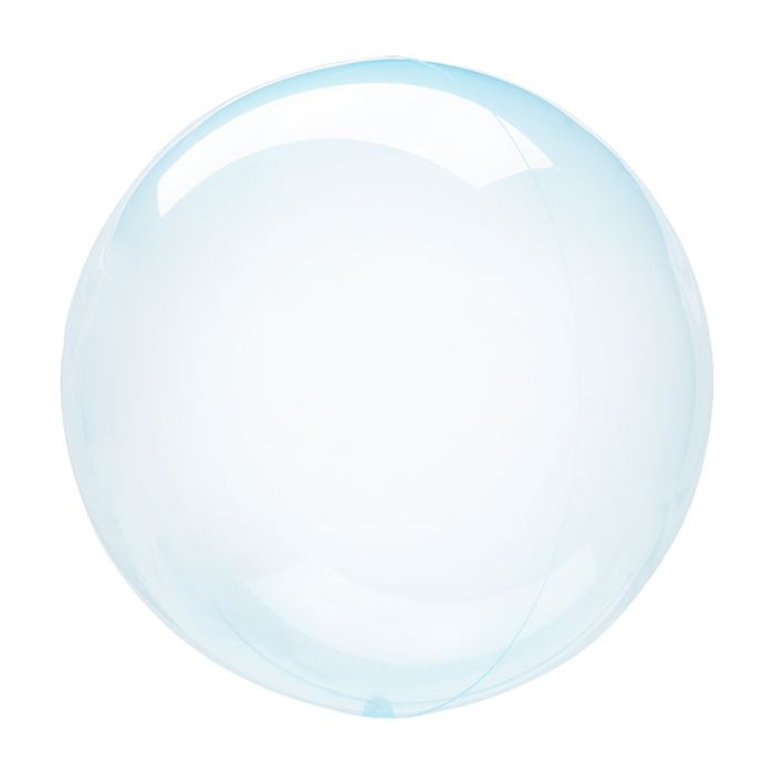 Palloncino Clearz Crystal Blue Pz.1 Clearz Crystal 18" Cm.46 main product photo