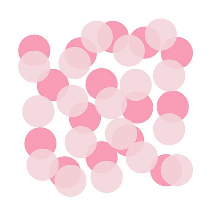 Coriandoli da tavola Dots Rosa Pz.1 Gr.22 Carta main product photo