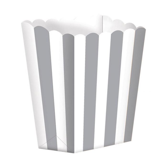 Scatola Pop Corn Argento Pz.5 Cm.6.3 X Cm.13.4 X Cm.3.8 main product photo
