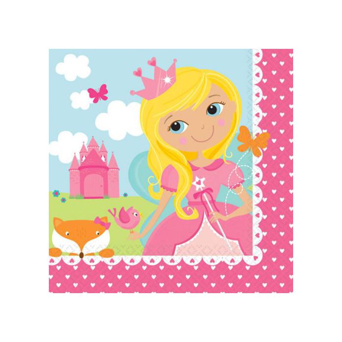 Tovaglioli Principessa Pz.16 Cm.25x25 main product photo