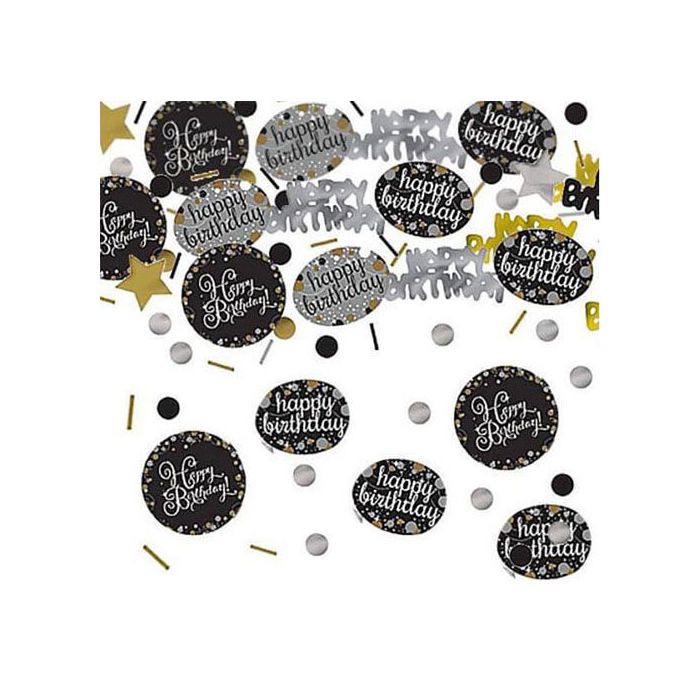 Coriandoli da tavola Compleanno Oro Pz.1 Gr.34 main product photo