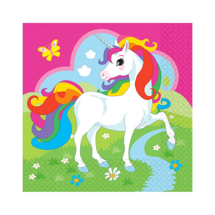 Tovaglioli Unicorno Pz.20 Cm.33x33 main product photo