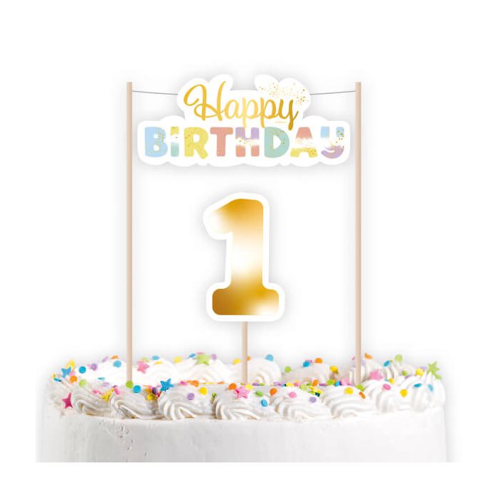 Decorazione Torta 1st Compleanno Pz.1 main product photo