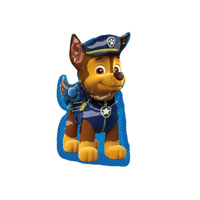 Palloncino Paw Patrol Chase Pz.10 Mylar Sagomato Cm.71 X Cm.40 main product photo
