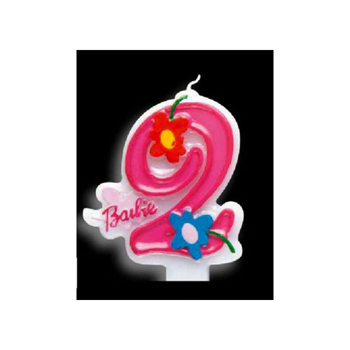 Candeline Barbie 2 Pz.1 Cm.7 main product photo