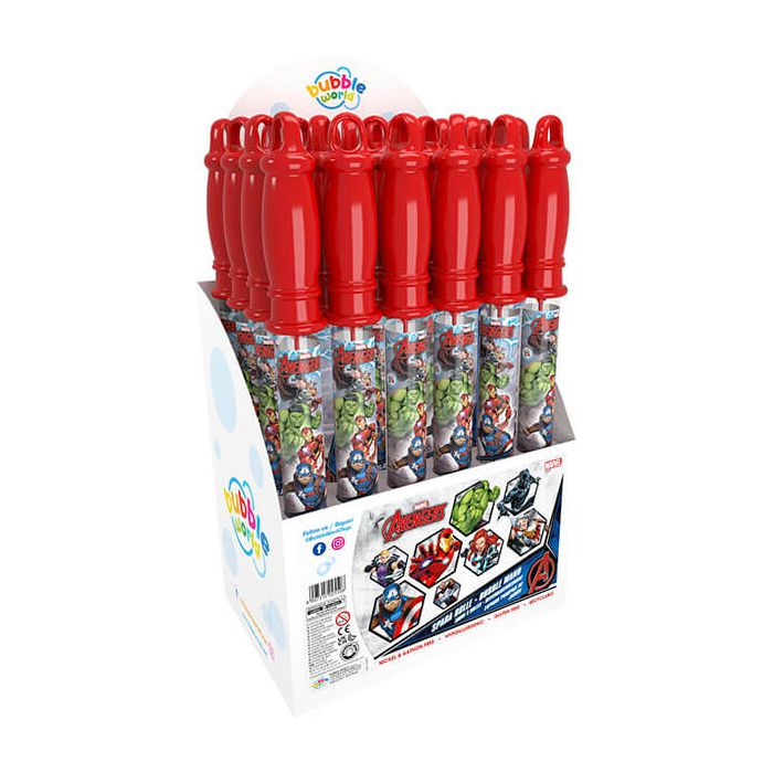 Spada bolle Avengers Marvel da 120ml, ideale per giochi dinamici e feste a tema supereroi. main product photo