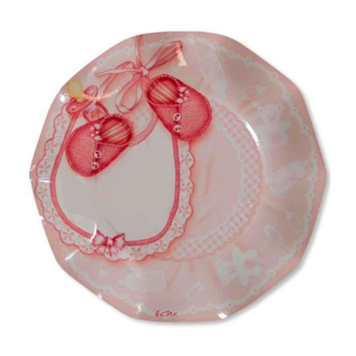 Piatti Battesimo Bambina Pz.10 Cm.27 main product photo