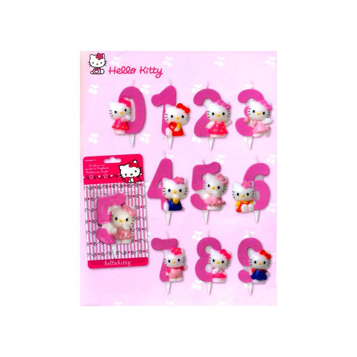 Candela Hello Kitty Numero (8) Pz.1 Cm.9 main product photo