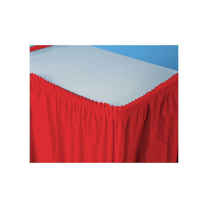 Gonnellina Plastica Rossa Pz.1 Cm.426x73.5 main product photo