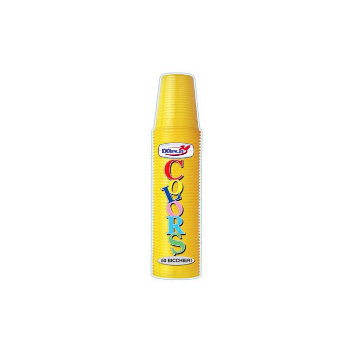 Bicchiere Giallo Pz.50 main product photo