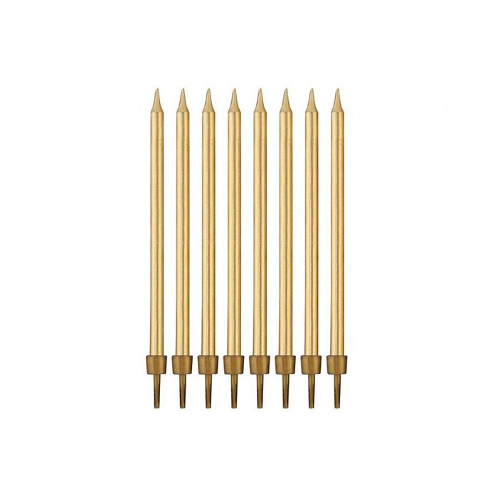 Candeline Stelo Oro Pz.8 main product photo