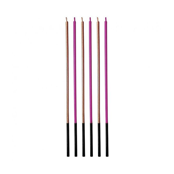 Candeline Stelo Rosegold e Fuxia Pz.6 main product photo