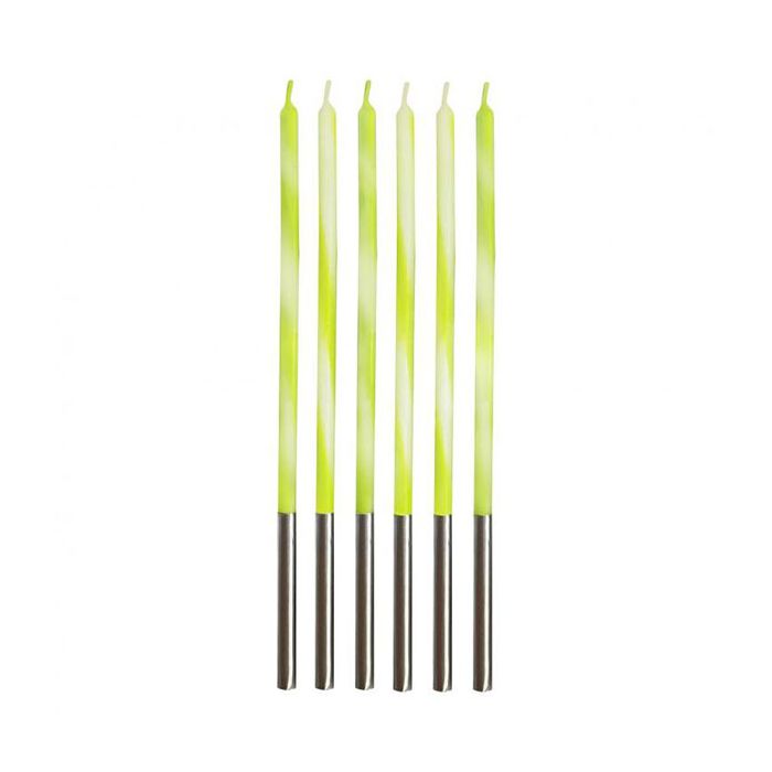 Candeline Stelo Verde Lime Pz.6 main product photo