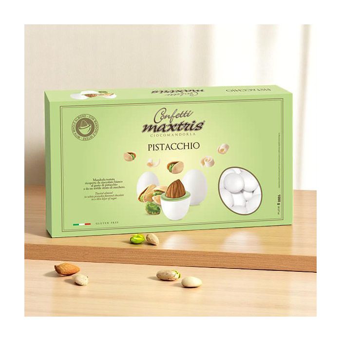 Confetti Maxtris pistacchio 1kg per eventi main product photo