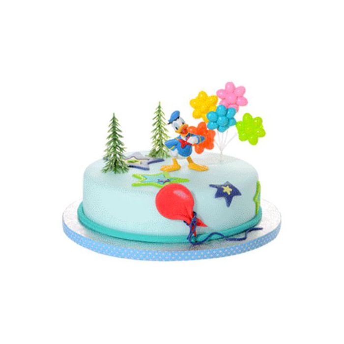 Decorazione Paperino Pz.1 Kit Decorativo Per Torta Paperino main product photo