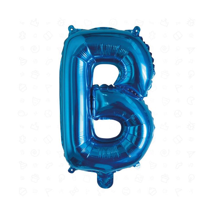 Palloncino Lettera (b) Blu Pz.1 17" Cm.43 main product photo