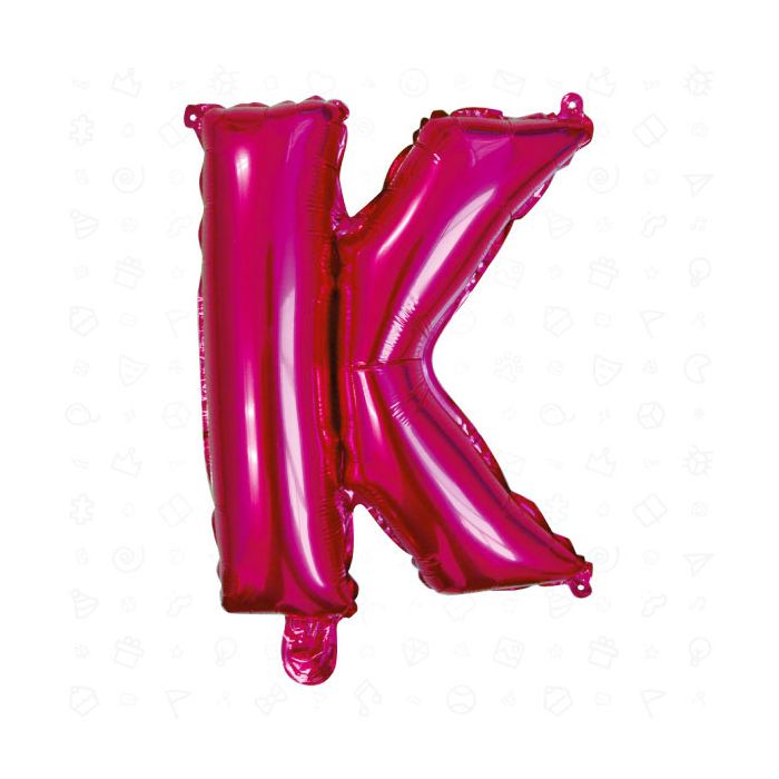 Palloncino Lettera (k) Fuxia Pz.1 17" Cm.43 main product photo