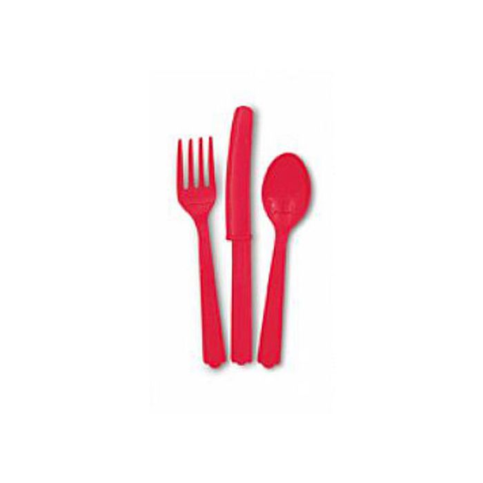 Cucchiaio Rosso Deluxe Pz.10 main product photo