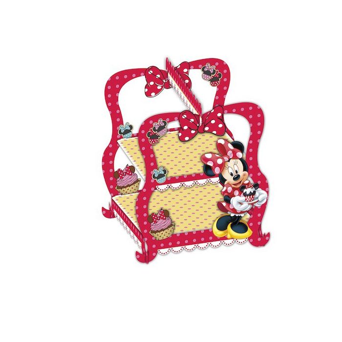 Alzata Per Dolci Minnie Cafe Pz.1 Cm.28 X Cm.28 X Cm.h.30 main product photo