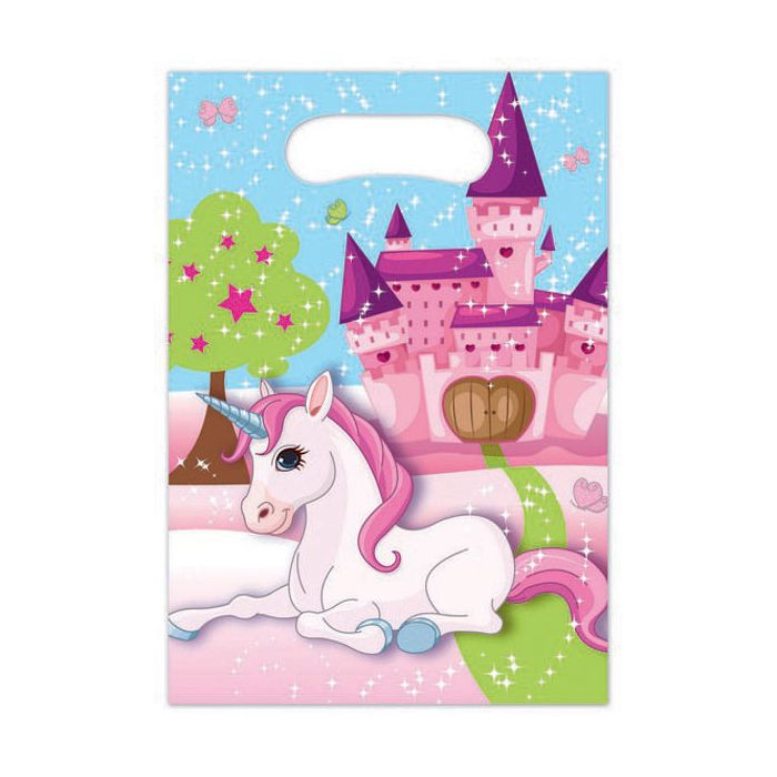 Sacchetti Unicorno Castello Pz.6 Cm.23 X Cm.17 main product photo