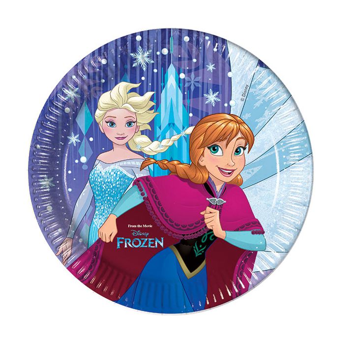 Piatti Frozen Snowflakes Pz.8 Cm.23 main product photo