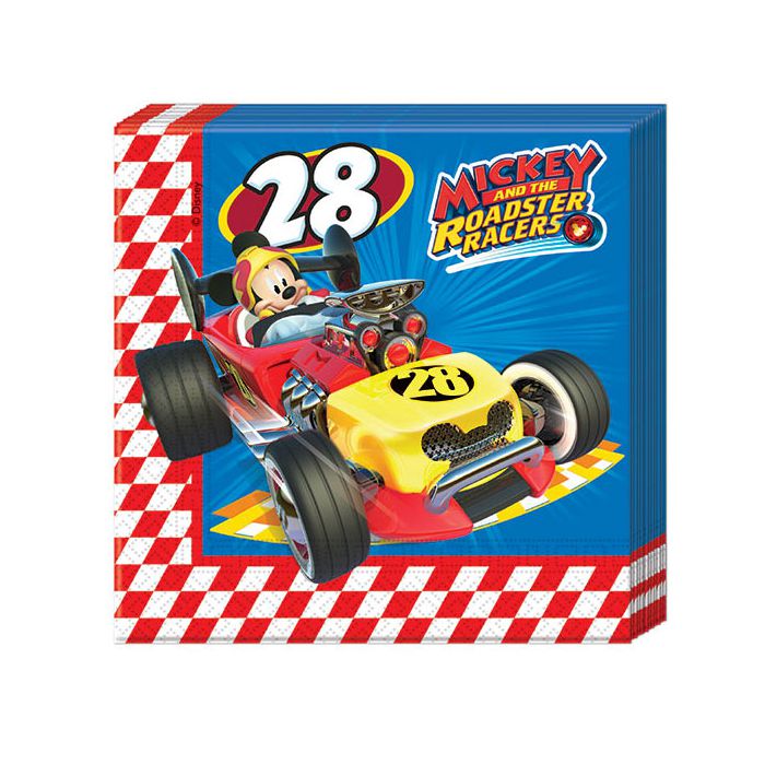 Tovaglioli Topolino Roadster Race Pz.20 Cm.33x33 main product photo