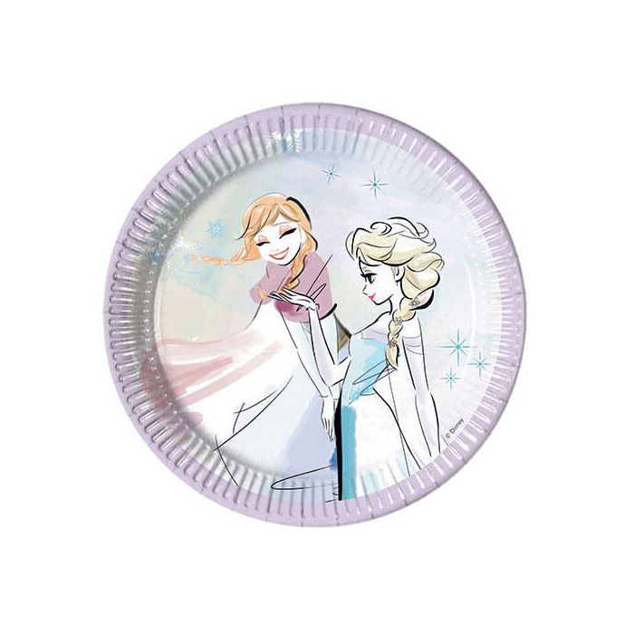 Piattini Frozen Sparkle Pz.8 Cm.20 main product photo