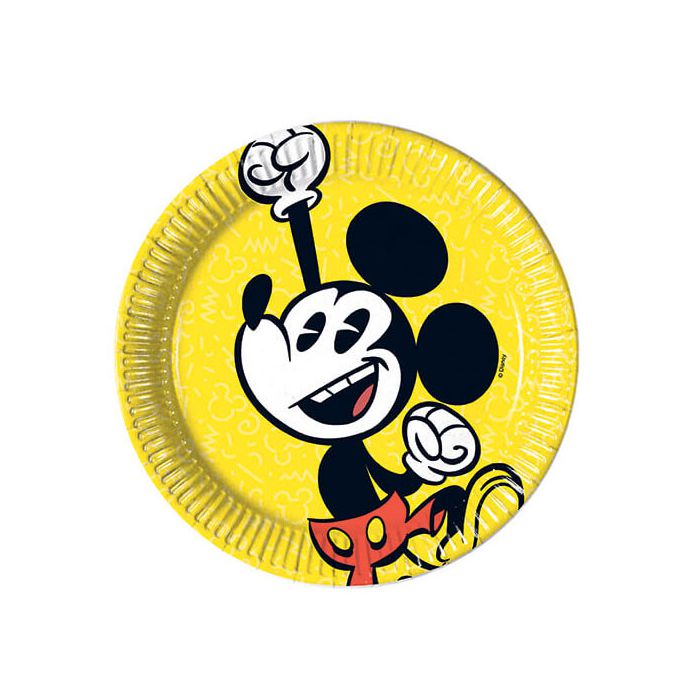 Piattini Topolino Super Cool Pz.8 Cm.20 main product photo