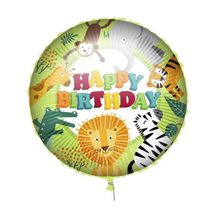 Palloncino compleanno giungla pz.1 main product photo