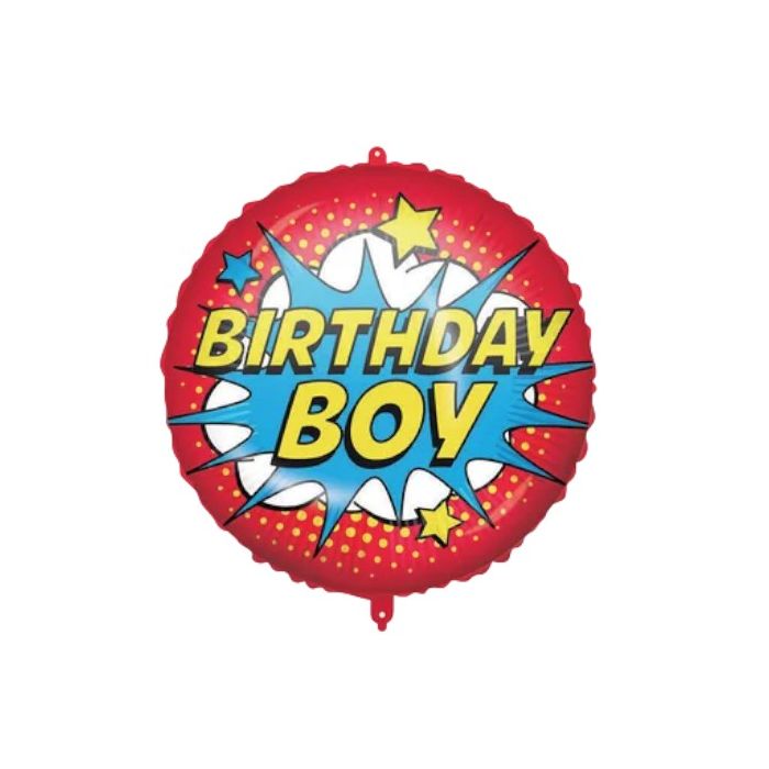 Palloncino Birthday Superhero Boy Pz.1 main product photo