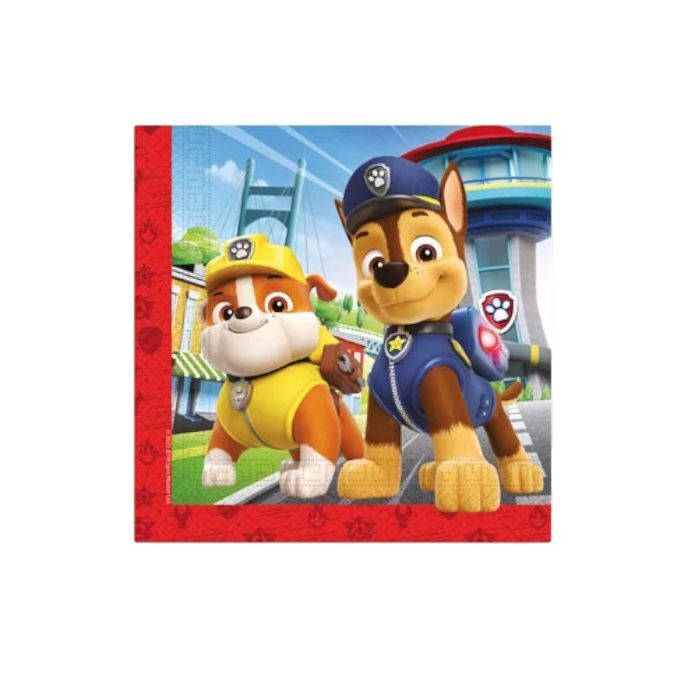 Tovaglioli Paw Patrol 33x33 Cm. Pz.20 main product photo