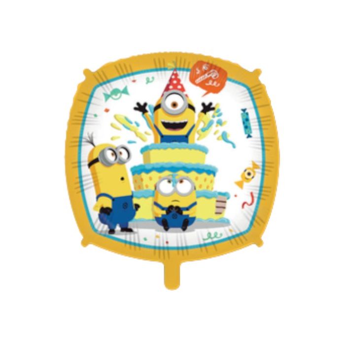 Palloncino Quadrato Minions Pz.1 main product photo