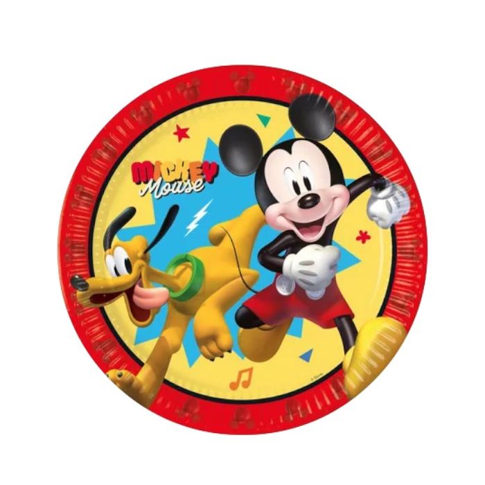 Piatti Topolino Mickey Cm. 23 Pz.8 main product photo