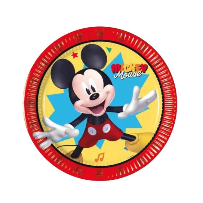 Piattini Topolino Mickey Cm. 20 Pz.8 main product photo