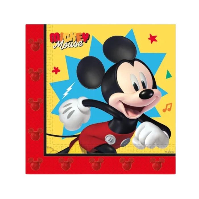Tovaglioli Topolino Mickey 33x33cm.pz.20 main product photo