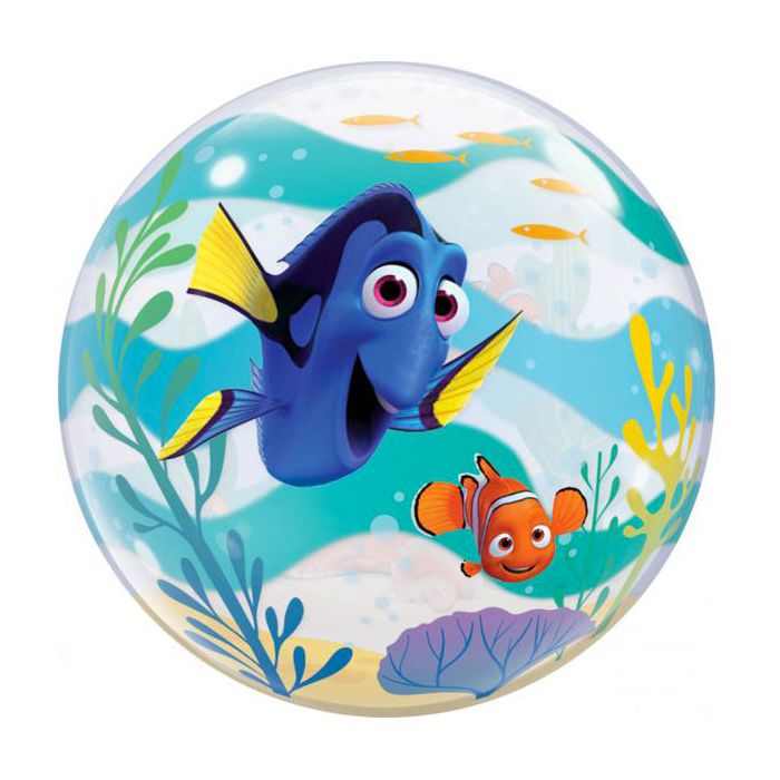 Palloncini Alla Ricerca Di Dory Pz.1 Bubble Balloon Tondo 22" Cm.56 main product photo