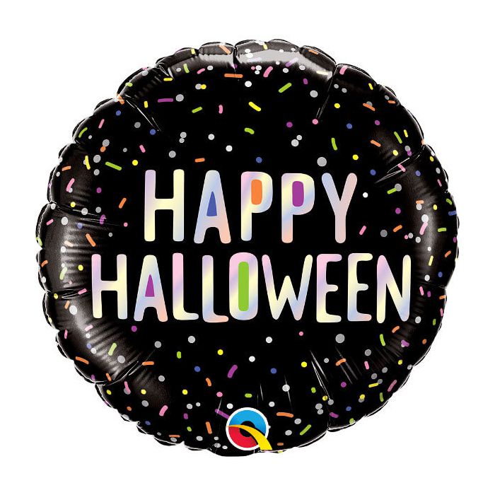 Palloncino Happy Halloween Pz.1 Mylar Tondo 18" Cm.45 main product photo