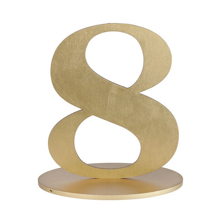 Decorazione Tavola Oro 8 Pz.1 main product photo