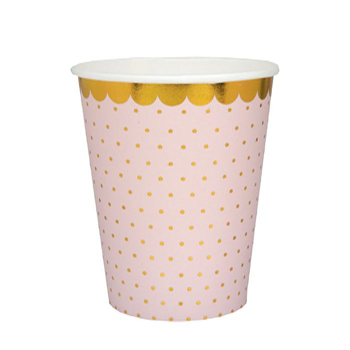 Bicchieri Rosa E Oro Pz.10 main product photo