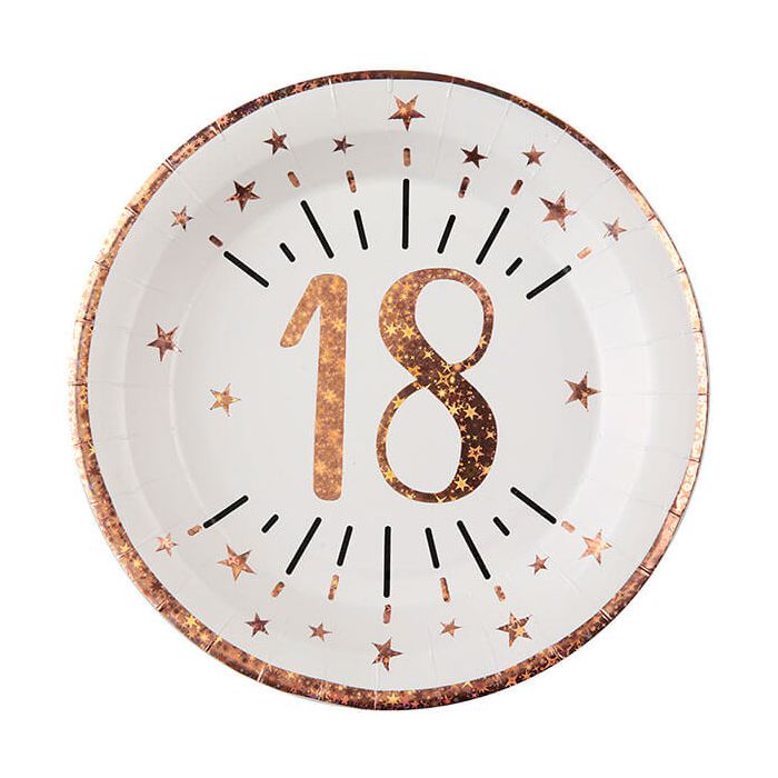 Piatti 18 Anni Rose Gold Pz.10 main product photo