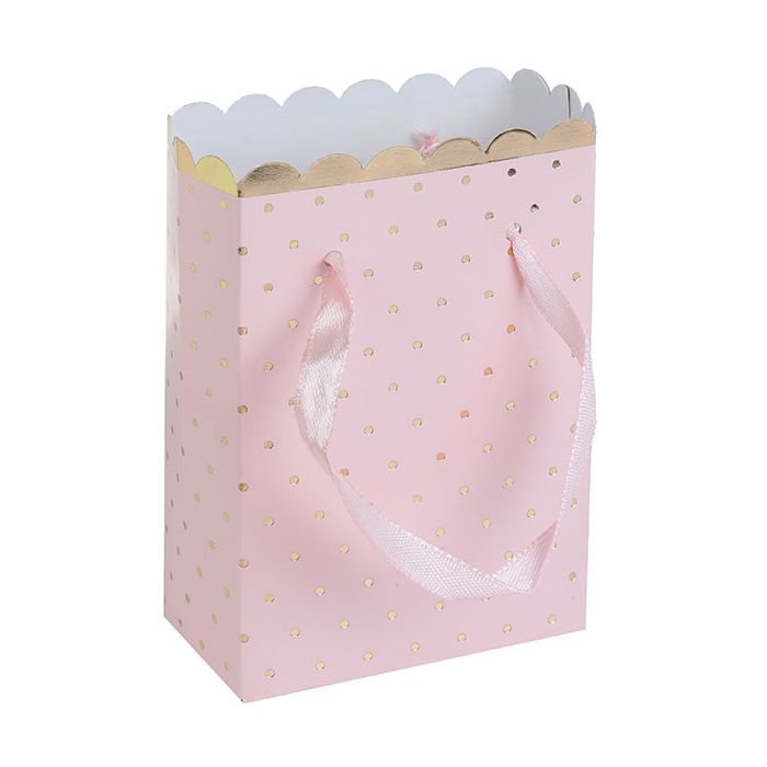 Bag Portaconfetti Rosa E Oro Pz.6 main product photo