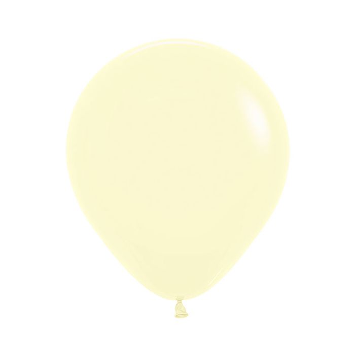 Palloncino Giallo (620) 18" Pz.25 main product photo
