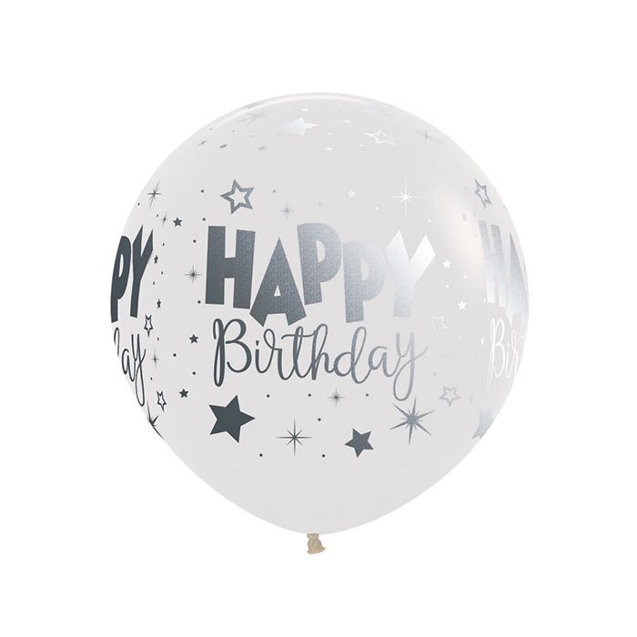 Palloncino Happy Birthday (390) 24" Pz.3 main product photo