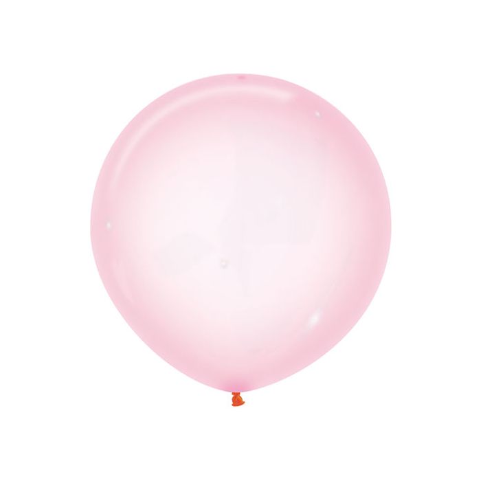 Palloncino Rosa (309) 24" Pz.3 Colore Crystal Pastel Cm.60 main product photo